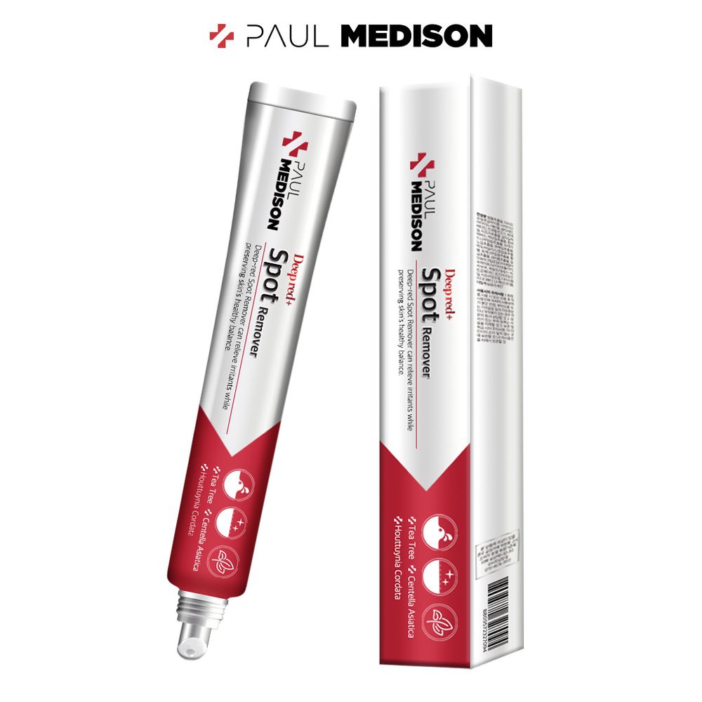 [Paul Medison] Deep-red Spot Remover _ 25g/ 0.88oz, Centella Asiatica Extract (89%) treatment to calm irritated troubled skin _ Made in Korea